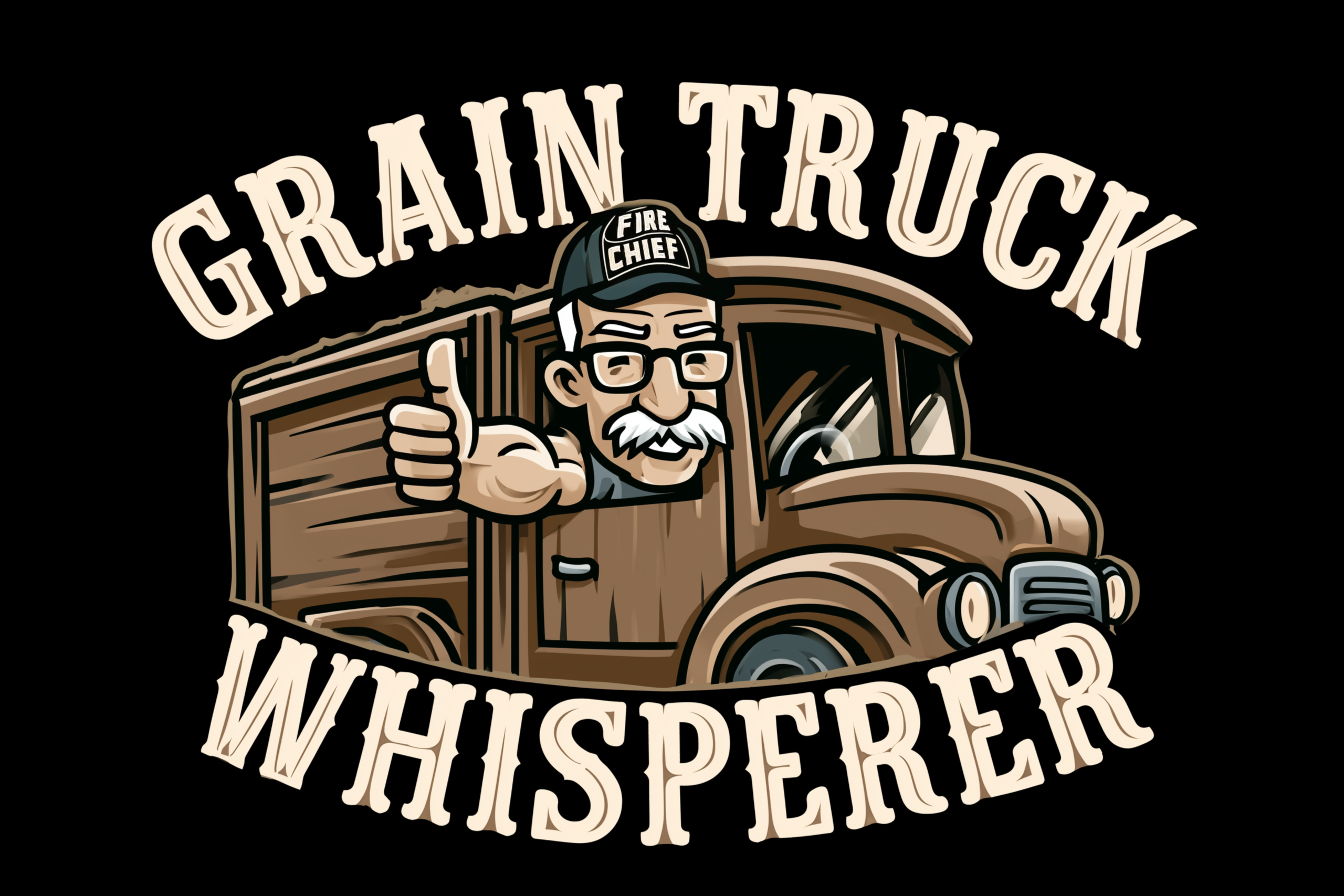mrmok three color stencil style clipart of an old grain truck i 6bc56ab2 1016 4319 b561 b045e218226a